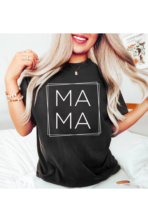 MAMA Shirt for Mom, Mothers Day Gift, Mom Gift, New Mom Shirt, Holiday Winter Gift, Mama, Birthday Gift for Mom, MAMA Shirt for Mother, Mom Shirt All Size S-5XL