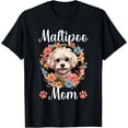 thumbnail image 1 of Sam Soft Maltipoo Dog Breed Pet Maltipoo Mom T-Shirt, 1 of 5