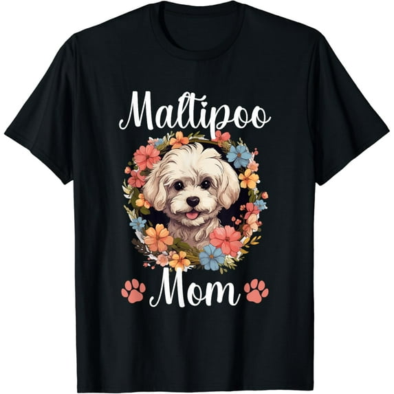 Sam Soft Maltipoo Dog Breed Pet Maltipoo Mom T-Shirt