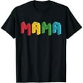 thumbnail image 1 of Sam Soft Mama Master Builder Building Bricks Blocks Family Set T-Shirt, 1 of 5
