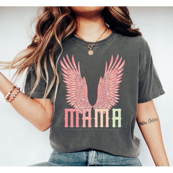 Sam Soft Mama Shirt: Vintage Rocker Mom Tee All Size S-5XL