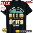 thumbnail image 1 of Sam Soft Man Myth Legend Dad Golf Amazing Player T-Shirt Full Size S-5XL, 1 of 5