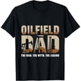 thumbnail image 1 of Sam Soft Man Myth Legend Roughneck Oil Rig Worker Oilfield Dad T-Shirt Full Size S-5XL, 1 of 5