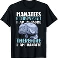 thumbnail image 1 of Sam Soft Manatees Are Awesome I'm A Manatee Art Ocean Rescue Dugong T-Shirt, 1 of 5