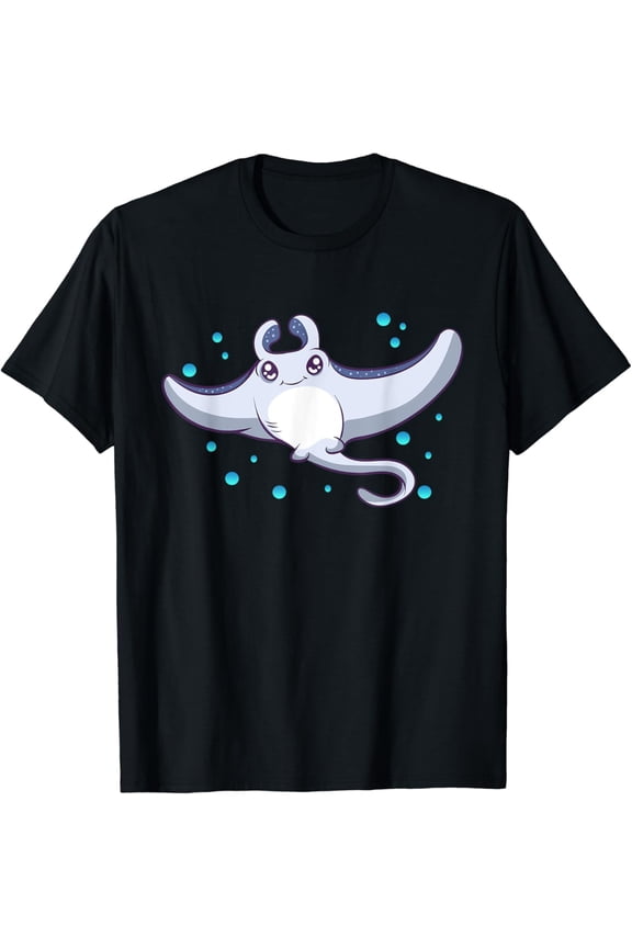 Manta Ray Ocean Animal Sea Gift Cute Boy Girls T-Shirt