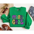 thumbnail image 1 of Sam Soft Mardi Gras Sweatshirt, Mardi Gras Shirts for Women, Mardi Gras Plus Size Tshirt, Ladys Mardi Gras, Its Mardi Gras Yall Shirt, 1 of 5