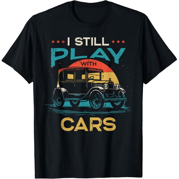 Sam Soft Mechanic I Still Play With Cars Vintage Automotive Men Women T-Shirt Full Size S-5Xl