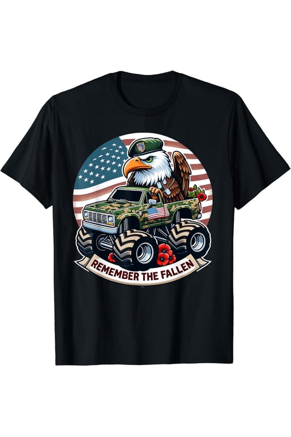 Memorial Day Shirts Boys American Flag Shirt Eagle Usa T-Shirt, Gift For Friend, Full Size S-5Xl