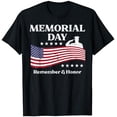 thumbnail image 1 of Sam Soft Memorial Day Usa Flag Remember Honor Patriot Men Women T-Shirt, Gift For Friend, Full Size S-5Xl, 1 of 5