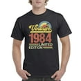 thumbnail image 1 of Sam Soft Mens 41St Birthday Gifts For Him T Shirt 40Th Present 40 Years Old Born In 1984 Unisex Cotton Tee, Full size S-5XL, 1 of 5