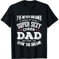 thumbnail image 1 of Sam Soft Mens Cheerleading Dad Father Cheer Dad T-Shirt Full Size S-5Xl, 1 of 5