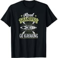 thumbnail image 1 of Sam Soft Mens Real Grandpas Go Kayaking River Canoe Paddle Fishing T-Shirt, Gift For Friend, Full Size S-5Xl, 1 of 5
