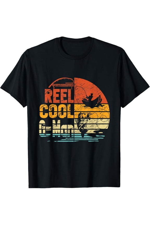 Mens Reel Cool G-Man T-Shirt Gift For Him Her Friends, Cotton Tee