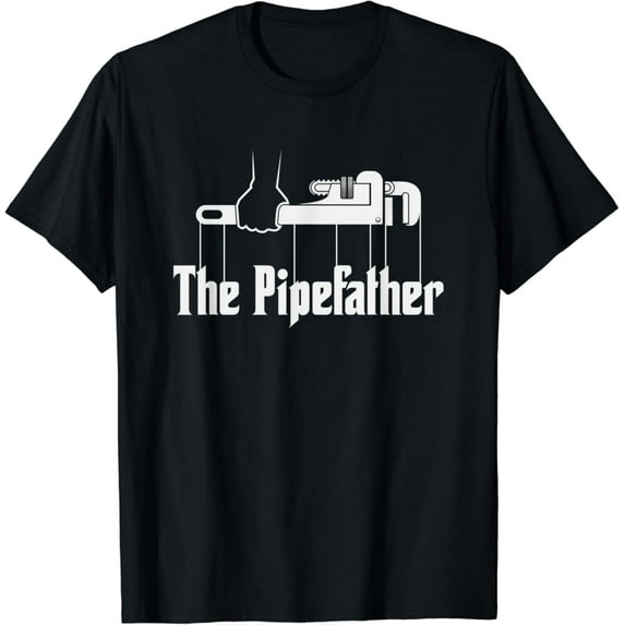 Sam Soft Mens The Pipefather - Plumber Plumbing T-Shirt, Gift For Friend, Full Size S-5Xl