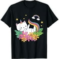 thumbnail image 1 of Sam Soft Meowgical Caticorn- Cat Unicorn Girls Women Kittycorn T-Shirt, 1 of 5