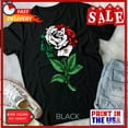 thumbnail image 1 of Sam Soft Mexican Rose Mexico Flag Mexican - Unisex Form T-Shirt, 1 of 5