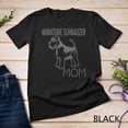 thumbnail image 1 of Sam Soft Miniature Schnauzer Mom Dog Unisex T-Shirt, 1 of 5