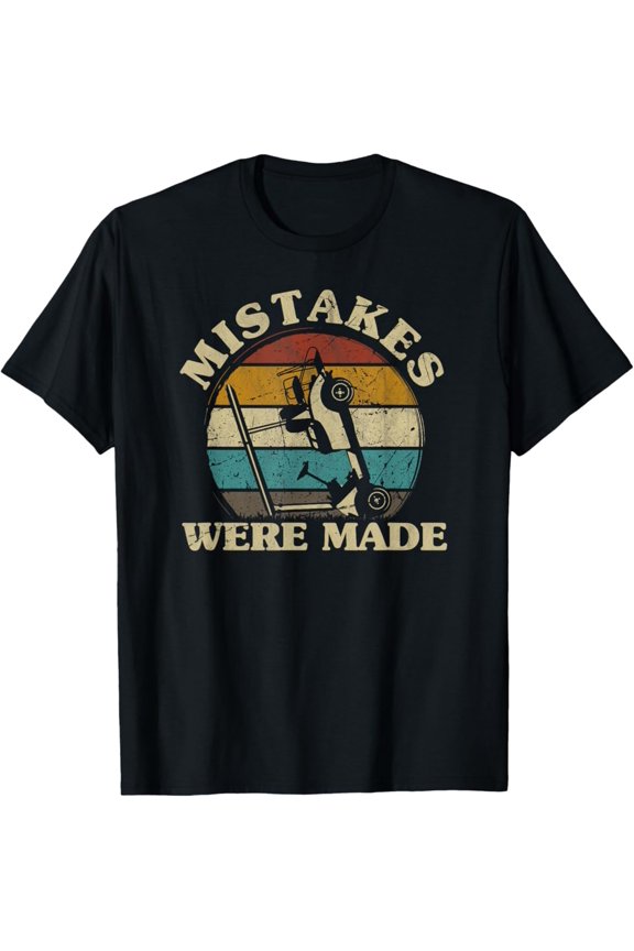 Mistakes Were Made Golfcart Golfing Dad Men T-Shirt, Gift For Friend, Full Size S-5Xl