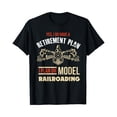 thumbnail image 1 of Sam Soft Model Train Retirement Shirt Retired Model Railway Gift T-Shirt Full Size S-5XL, 1 of 5