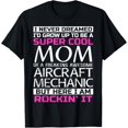 thumbnail image 1 of Sam Soft Mom Of Aircraft Mechanic T Shirt Gift T-Shirt Full Size S-5Xl, 1 of 5