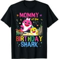 thumbnail image 1 of Sam Soft Mommy Of The Birthday Family Shark Birthday T-Shirt, 1 of 5