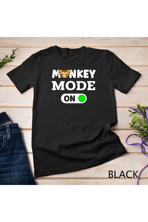Monkeys Animal Monkey Mode On T-Shirt Unisex T-Shirt