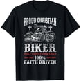 thumbnail image 1 of Sam Soft Motorcycle Proud Christian Biker Faith Driven T-Shirt, 1 of 5