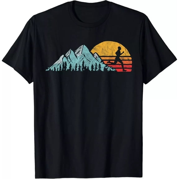 Sam Soft Mountain Runner - Retro Style Vintage Running Gift Unisex T-Shirt