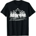 thumbnail image 1 of Sam Soft Mountains Outdoor Kayaker Canoeing Kayak Nature Kayaking T-Shirt, Gift For Friend, Full Size S-5Xl, 1 of 5