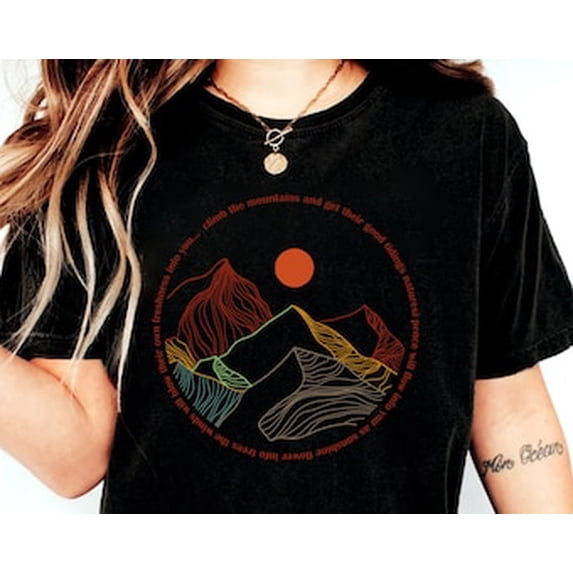 Sam Soft Mountains Outdoor Shirt, Hiking Shirt, Adventure T-Shirt, Vacation Shirt, Wanderlust Explore More Tee, Travel Shirt,Forest Shirt,Camping Tee