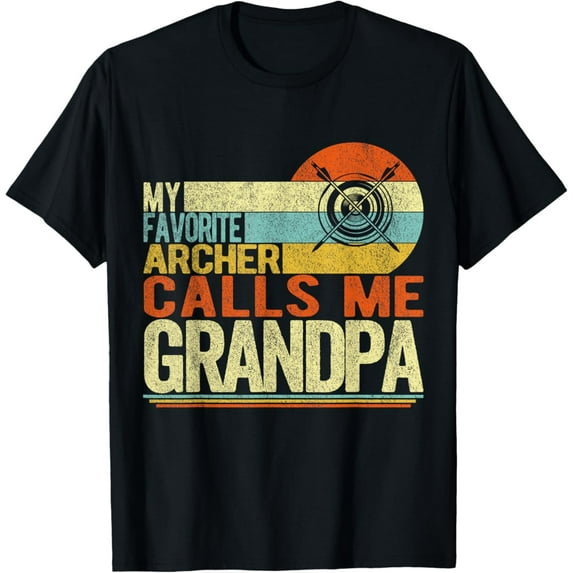 Sam Soft My Favorite Archer Calls Me Grandpa Father'S Day T-Shirt, Gift For Friend, Full Size S-5Xl