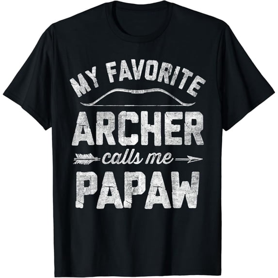 Sam Soft My Favorite Archer Calls Me Papaw Archery Father'S Day T-Shirt, Gift For Friend, Full Size S-5Xl