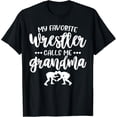 thumbnail image 1 of Sam Soft My Favorite Wrestler Calls Me Grandma - Wrestling Grandma T-Shirt, Gift For Friend, Full Size S-5Xl, 1 of 5