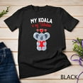 thumbnail image 1 of Sam Soft My Koala Bear Is My Valentine Cupid Valentines Day Gift Unisex T-Shirt, 1 of 5