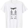 thumbnail image 1 of Sam Soft Mystic Aesthetic Skeletons Stars and Moons T-Shirt, 1 of 4
