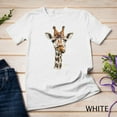 thumbnail image 1 of Sam Soft National Geographic Nerdy Giraffe Doodles Unisex T-Shirt, 1 of 4