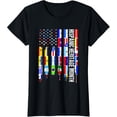 thumbnail image 1 of Sam Soft National Hispanic Heritage Month All Countries T-Shirt, 1 of 5