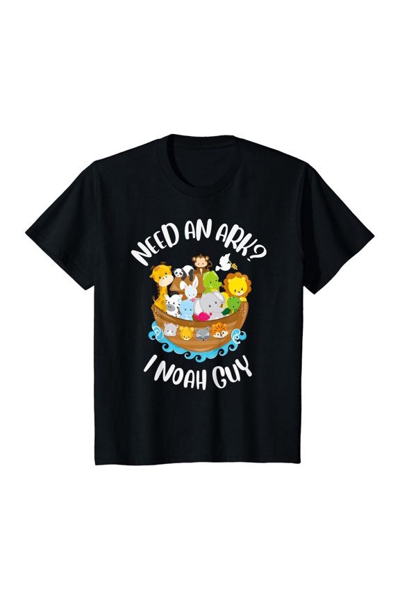 Need an Ark? I Noah (Know a) Guy Noah's Faith for Pun T-Shirt