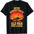 thumbnail image 1 of Sam Soft Never Underestimate An Old Man With A Kayak Quote T-Shirt, Gift For Friend, Full Size S-5Xl, 1 of 5