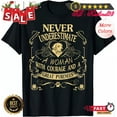 thumbnail image 1 of Sam Soft New Limited A Woman With Courage And A Great Pyrenees T-Shirt., 1 of 5