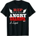 thumbnail image 1 of Sam Soft New Limited Angry Grandpa A Legend Gift Idea Tee T-Shirt, 1 of 5