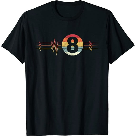 Sam Soft New Limited Billiards, Eight Ball Vintage Retro Best Design Great T-Shirt