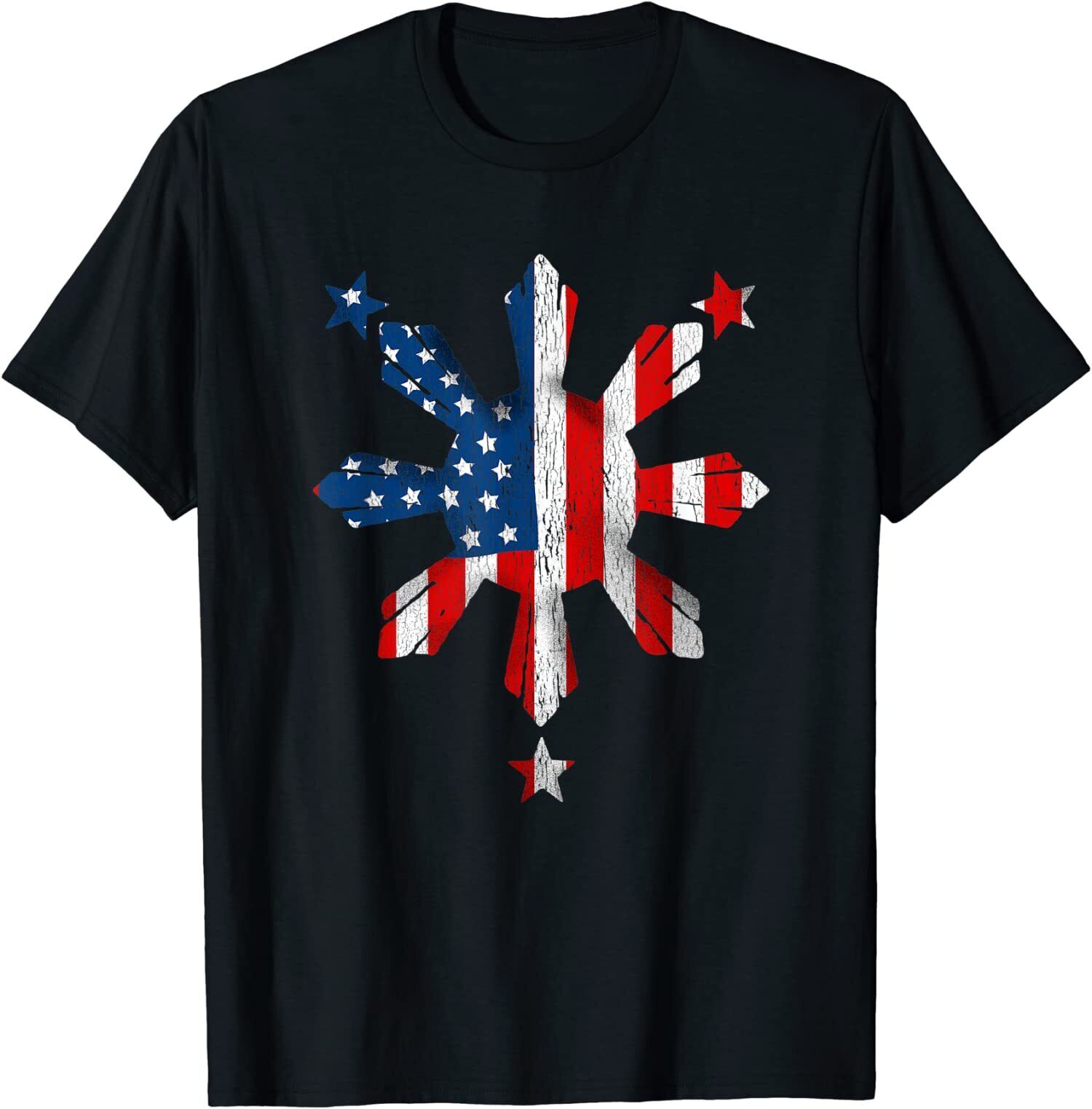 Sam Soft New Limited Filipino American Flag Philippines 4Th Of July T ...