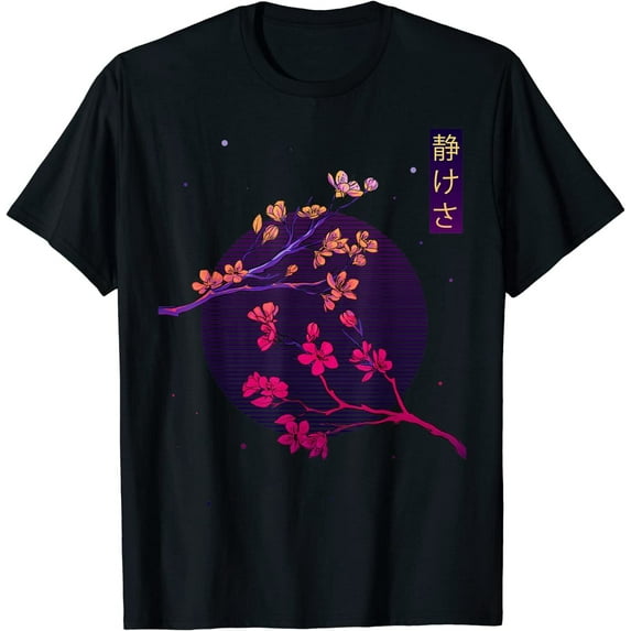 Sam Soft New Limited Japanese Blossom Calmness Cherry Flower Great Gift Tee T-Shirt