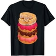 thumbnail image 1 of Sam Soft New Limited Python With Doughnuts Gift Idea Tee T-Shirt, 1 of 5
