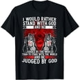 thumbnail image 1 of Sam Soft New! Templar Knight, I Would Rather Stand With God, Crusader Best T-Shirt, 1 of 5