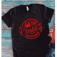 thumbnail image 1 of Sam Soft No Crabby Attitudes, Black Unisex Short Sleeve T-Shirt Unisex Cotton Tee, Full Size S-5XL, 1 of 5