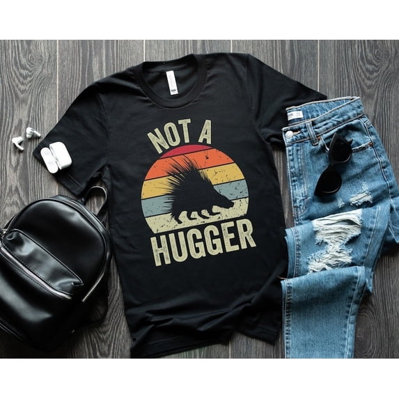 Sam Soft Not A Hugger, Introvert Shirt, Homebody Shirt, Introverted T-Shirt, Ant...