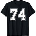 thumbnail image 1 of Sam Soft Number 74 Basketball Jersey Baseball Football Shirt T-Shirt Full Size S-5Xl, 1 of 5