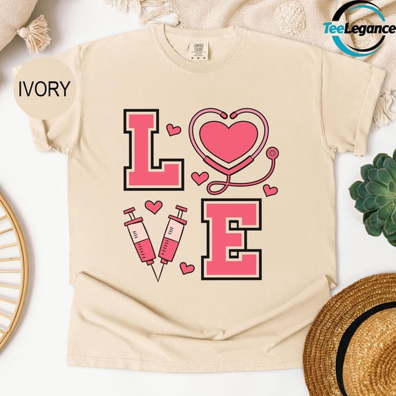 Sam Soft Nurse Valentines Day Shirt, Nursing Student Valentine Day Love Shirt, Nurse Shirt, Love Nurse Shirt, Valentines Day Shirt All Size S-5XL